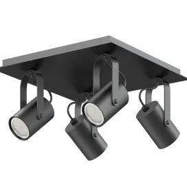 Models black quadruple lights